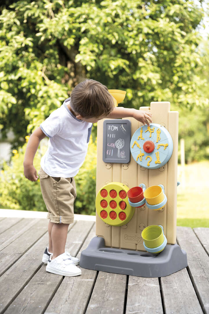 Smoby Activity Wall 6-in-1 Wasser- und Geschicklichkeitsspiele